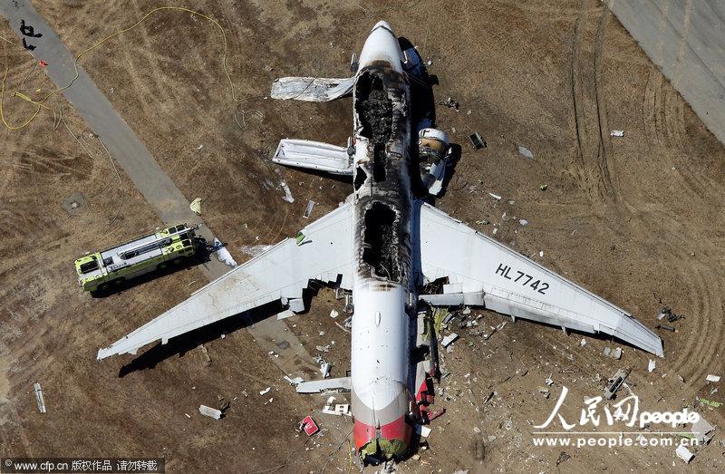 高清：韓亞航班在美失事 浙江兩名女中學生在空難中罹難