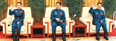 航天三杰“回放”驚喜旅程 未來(lái)將常駐空間站