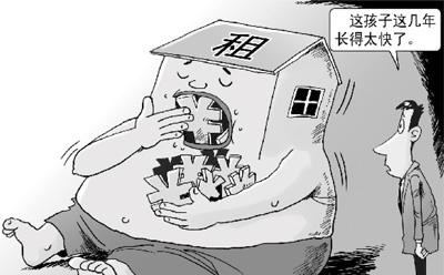 聚焦高房租：漲得那點工資全用來租房