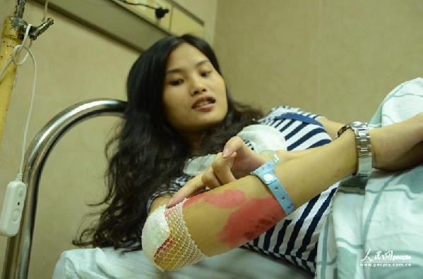 探訪廣州白云爆炸受傷者:受驚嚇遠甚于身體疼痛(圖)