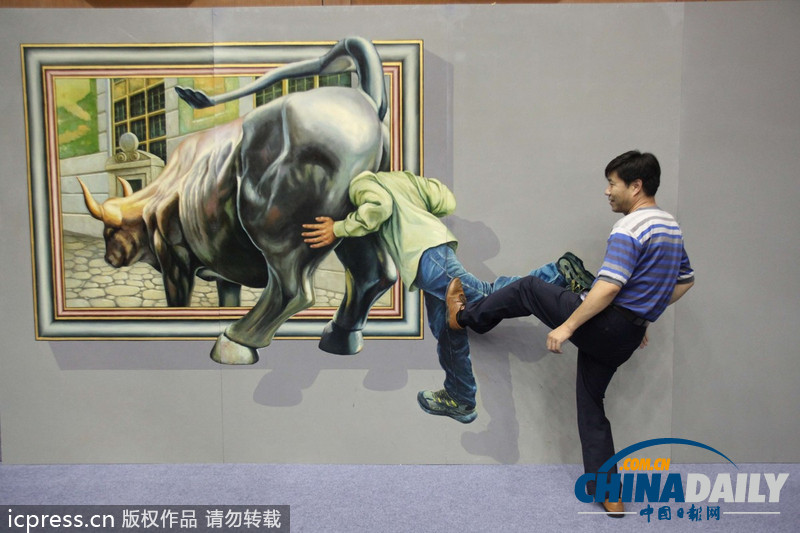 天津首屆國際3D魔幻藝術展亮相津門