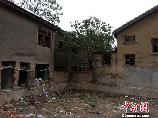 南京慰安所舊址內垃圾中轉站撤除 垃圾已清運干凈