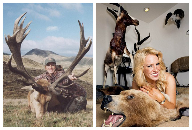 美女獵人射殺超70種動物 堅稱獵殺為保護(hù)