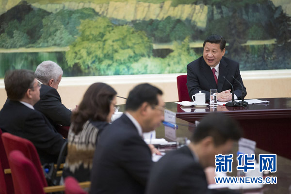 習近平:堅定不移走和平發展道路 堅定不移促進世界和平與發展