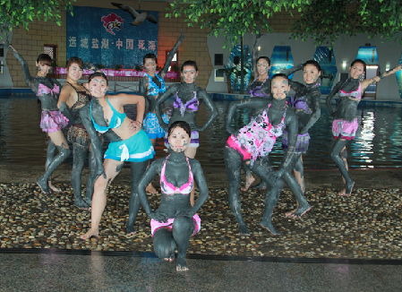 “中國死海”運城鹽湖