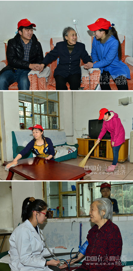 山西晉煤集團(tuán)宏圣公司“學(xué)雷鋒”情暖社區(qū)老人