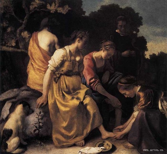 荷蘭最偉大畫(huà)家維米爾 民俗風(fēng)情小景記錄者