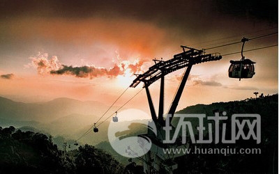 以刺激為樂 盤點全球五大最具挑戰的索道（圖）