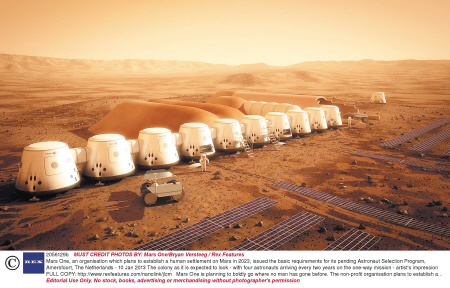 荷蘭火星一號(hào)招募火星永久居民 只能吃素 600中國(guó)人報(bào)名