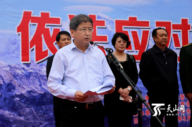 新疆啟動“5 12”防災減災宣傳周活動