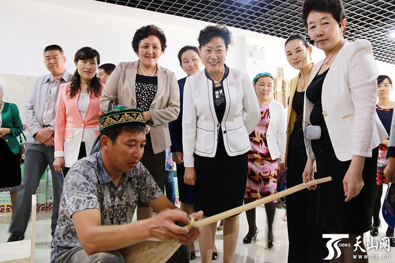 侯漢敏赴阿勒泰地區布爾津縣調研