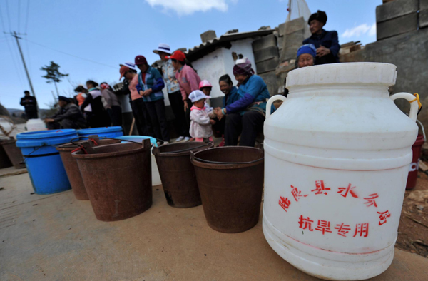 云南“三年連旱” 已造成630余萬人受災(zāi)