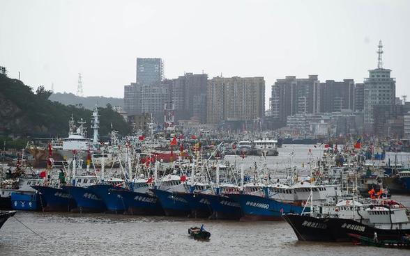 強臺風“布拉萬”造成舟山海域狂風暴雨