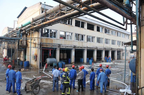 浙江臺州一藥廠發生爆炸3人受傷