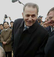 Rogge upbeat about 2008 venues construction