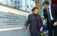 Briton who saved Jews remembered 