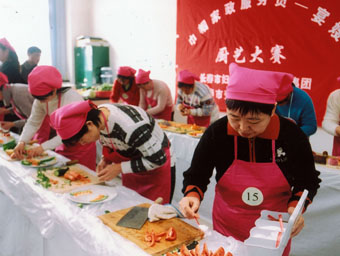 長(zhǎng)春宴嫂比廚藝