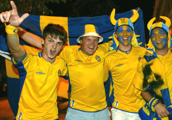 Swedes beat Bulgaria 5-0