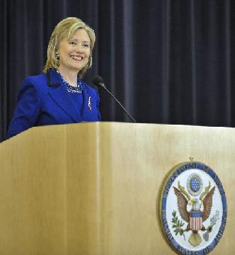Clinton marks year as Secretary of State
