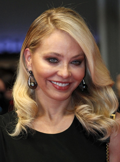 Cast members arrive for screening of film 