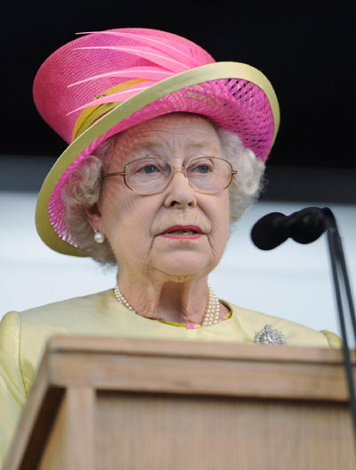 Britain's Queen Elizabeth at Canada