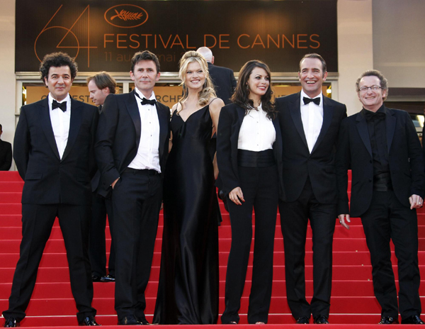 The screening of the film 'The Artist' in competition at the 64th Cannes Film Festival