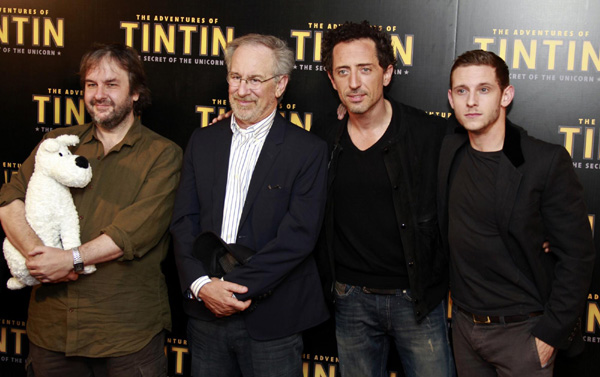 Photocall for 'The Adventures Of Tintin'