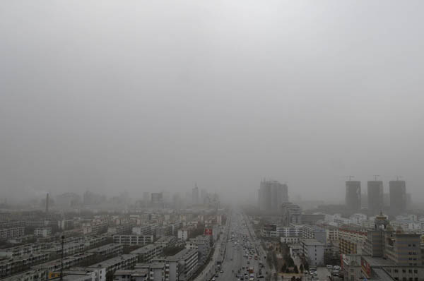 Sandstorm hits NW China