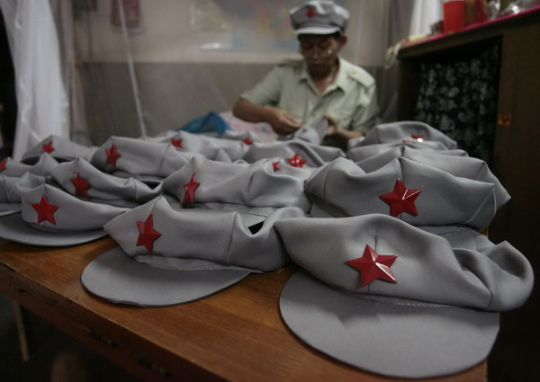Demand rises in Red Army uniforms