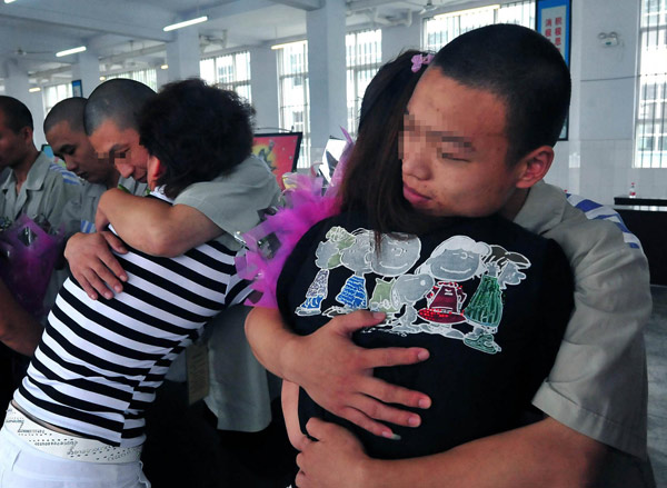 Celebrating Chinese Valentine's Day behind bars