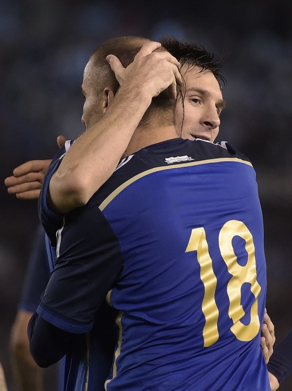 阿根廷熱身3-0 梅西遭嚴防