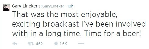 萊因克爾：最好看的比賽！