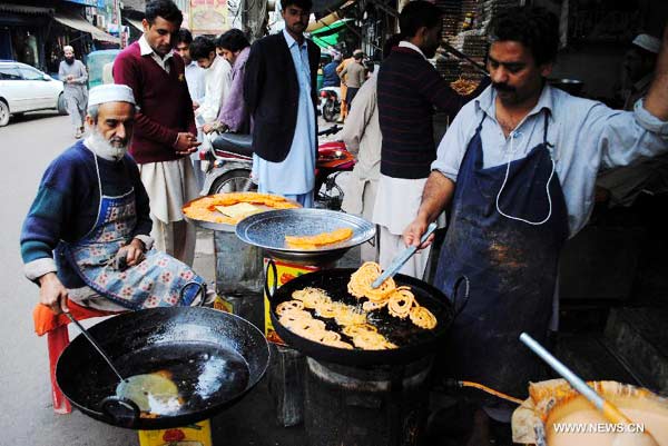 Roadside stall in NW Pakistan