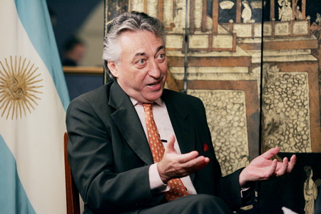 Argentina's Ambassador to China Cesar Mayoral
