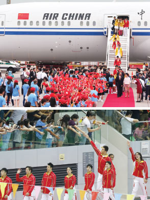 Star magic as Olympic fever grips HK