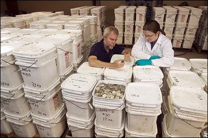 美國尋寶公司打撈出沉船古幣 總值可能達5億美元 