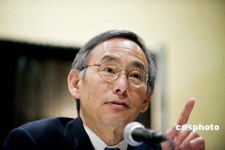 美國能源部長朱棣文清華發(fā)表主題演講