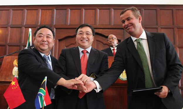 中國企業在非簽約首個項目融資協議