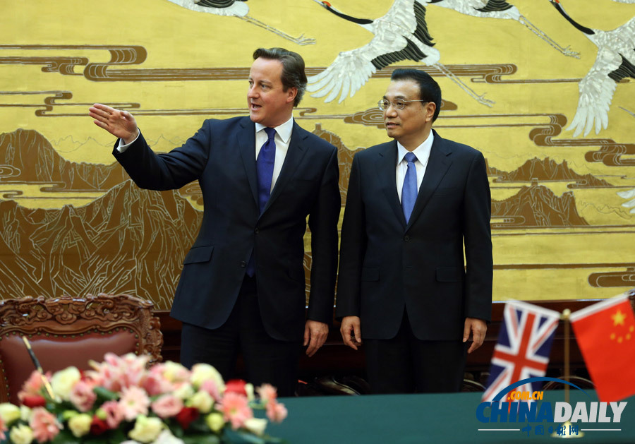 英國(guó)首相卡梅倫訪(fǎng)華精彩圖片集錦