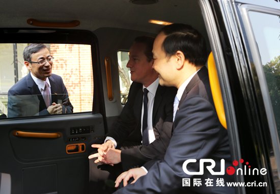 英國首相卡梅倫會見李書福:中英合作帶來雙贏