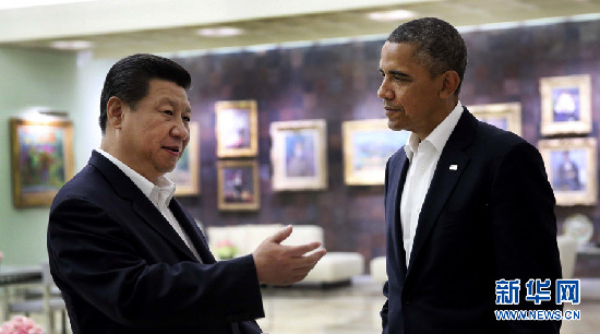 習(xí)近平與奧巴馬會晤