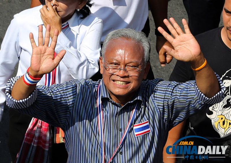 泰國示威民潮回歸 重申要求英拉下臺