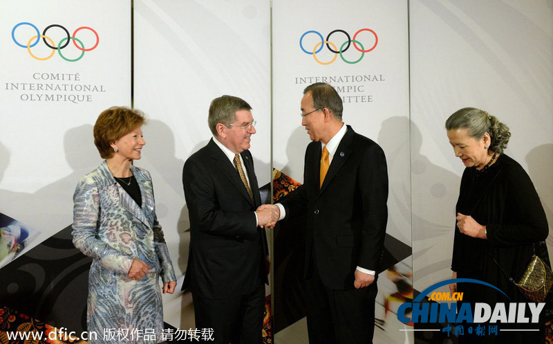 索契冬奧會(huì)歡迎晚宴隆重舉行 總統(tǒng)普京笑迎八方客