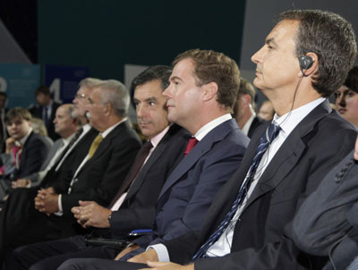 梅德韋杰夫訪美之前先批美 呼吁建立國際新機制