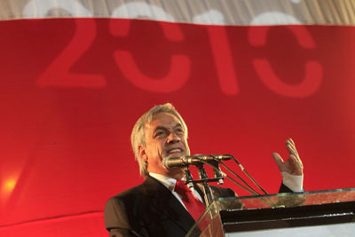 “智利老貝”贏得大選 52年來首位民選右翼總統(tǒng)