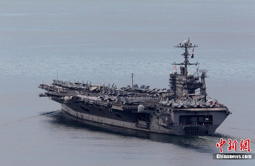 韓美日本海聯(lián)合軍演進(jìn)入第2天 進(jìn)行反潛演習(xí)