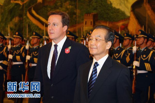 卡梅倫接受專訪 稱中國崛起不構成威脅