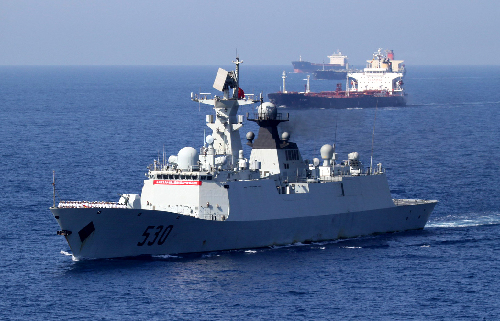 笑傲大洋 ——海軍“徐州”艦執行多樣化軍事任務風采錄