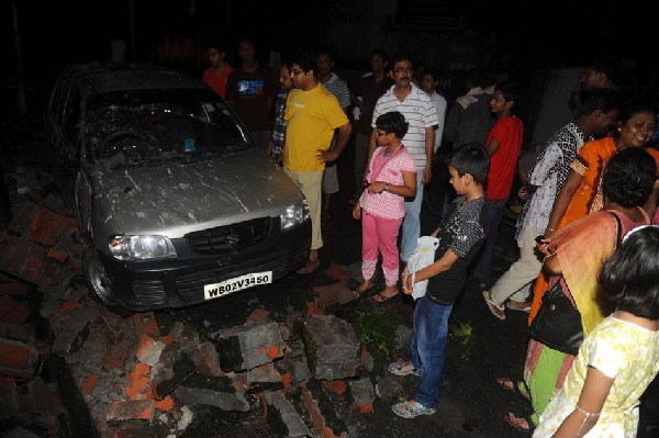 組圖：印度錫金邦發生里氏6.8級地震