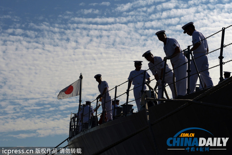 日本軍艦造訪俄羅斯 將參觀俄最高海軍學府（高清組圖）
